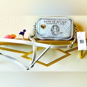 Betsy Johnson American Express Shoulder Bag